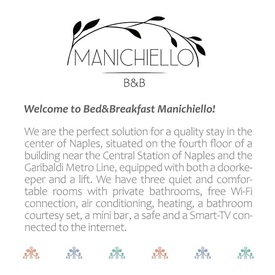 Manichiello Hotel Наполи Екстериор снимка